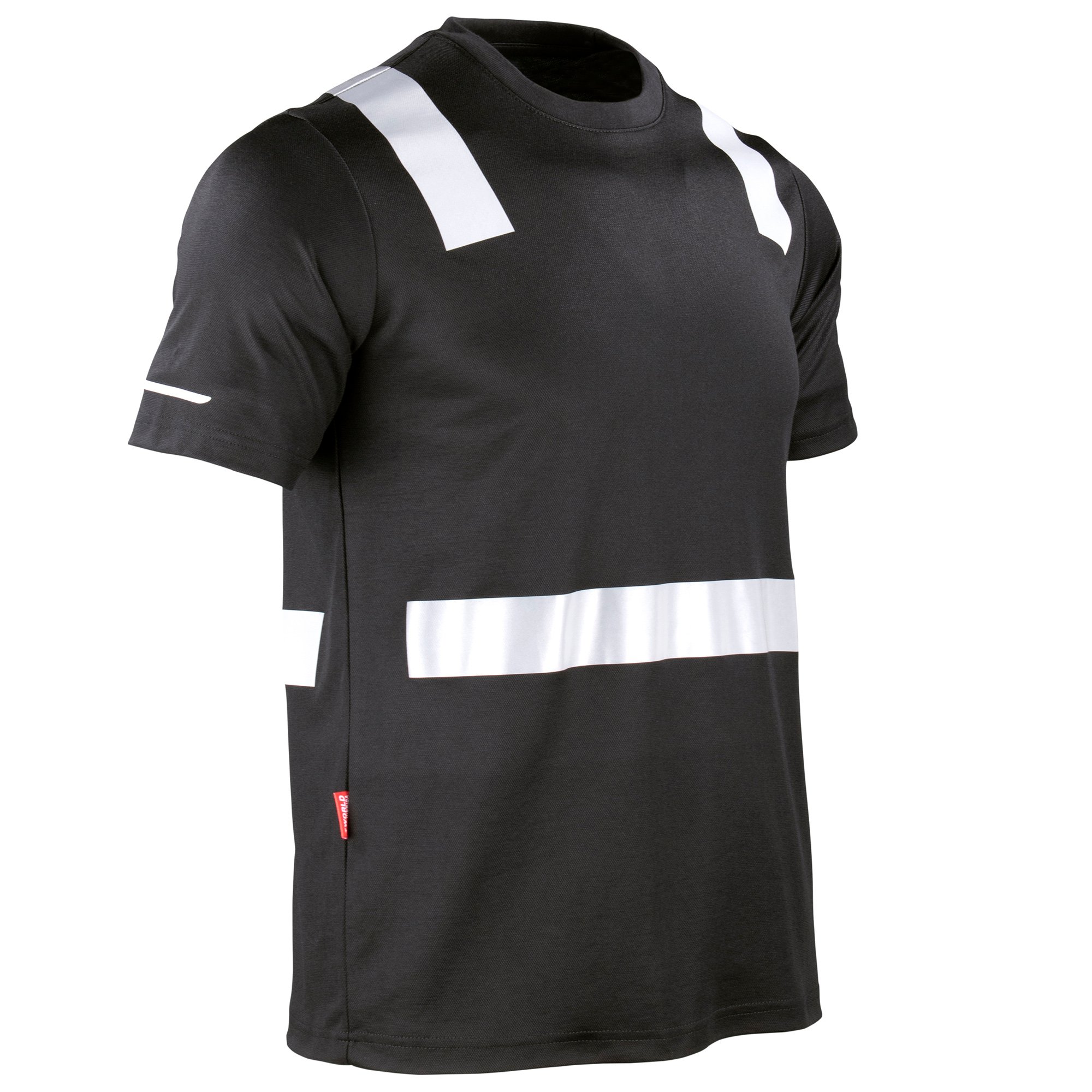 Polera Hibrida con Cinta Reflectiva Manga Corta Hombre - Imagen 2