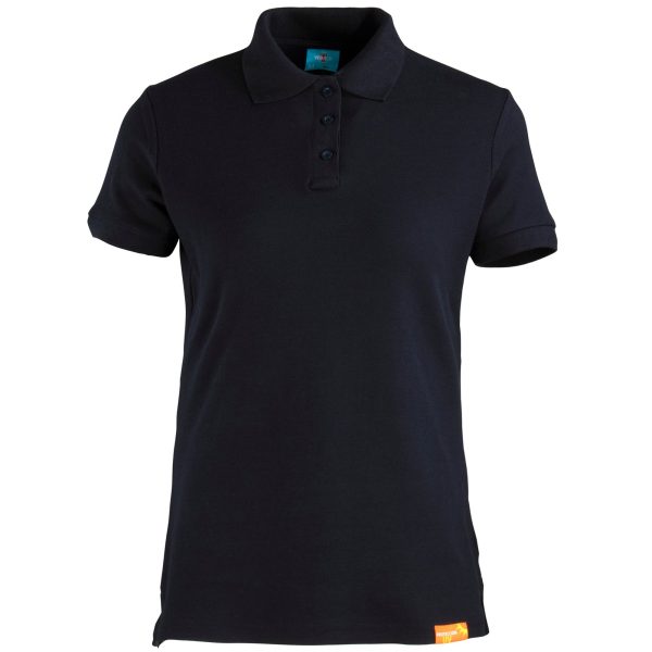 Polera Polo 80% Algodón Manga Corta Mujer