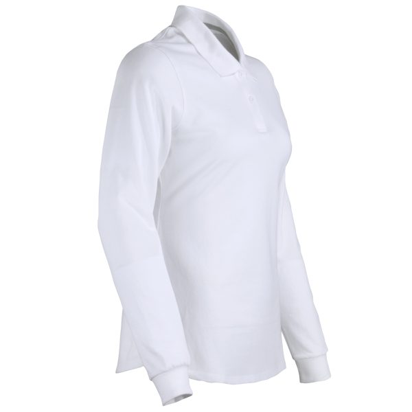 Polera Polo DryFresh® 60% Algodón Manga Larga Mujer - Imagen 2