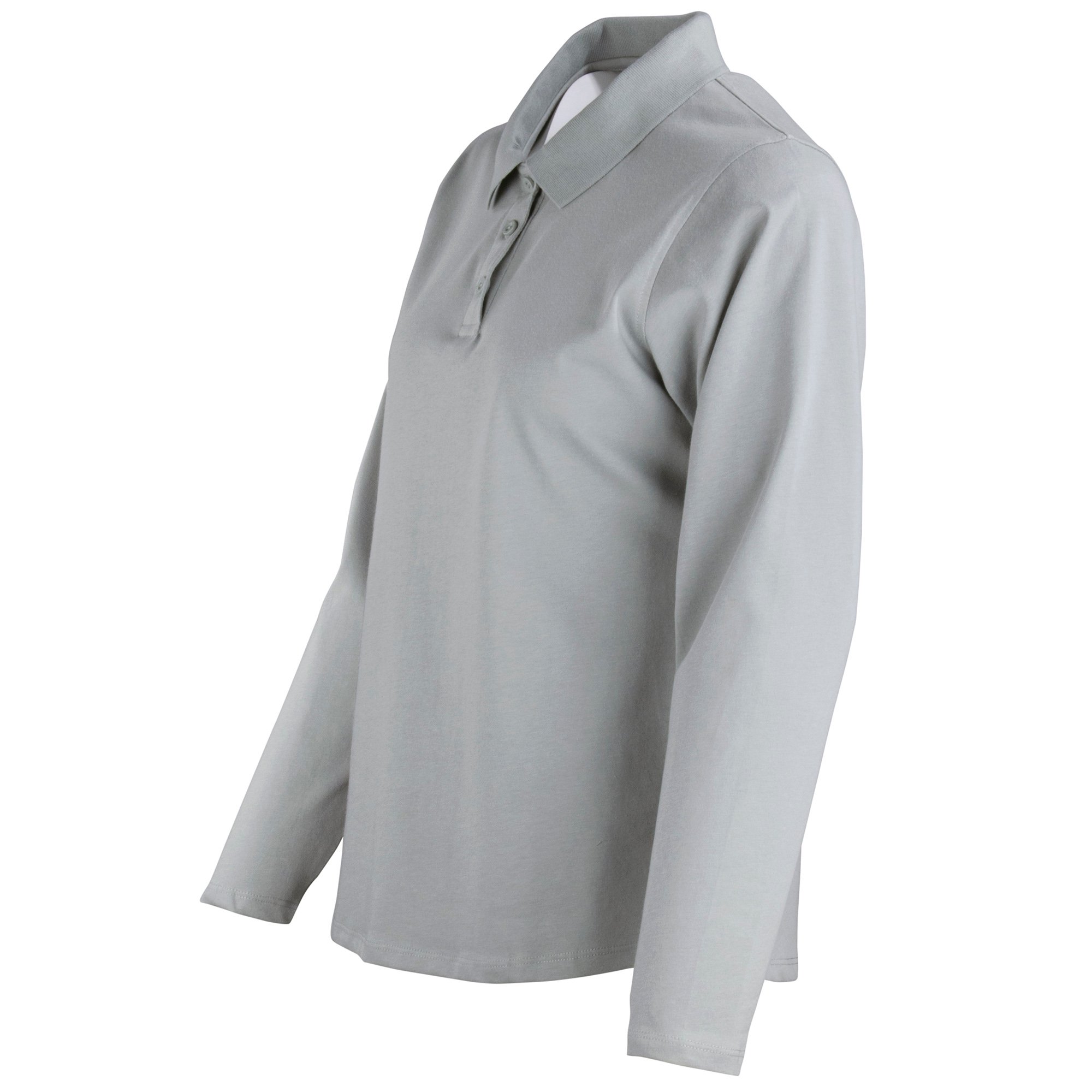 Polera Polo DryFresh Smooth® 60% Algodón Manga Larga Mujer - Imagen 3