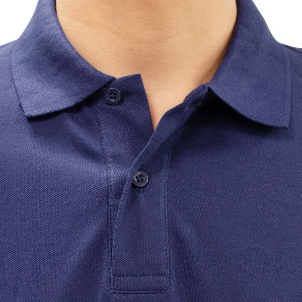 Polera Polo Confort Spandex Manga Larga Hombre - Imagen 3