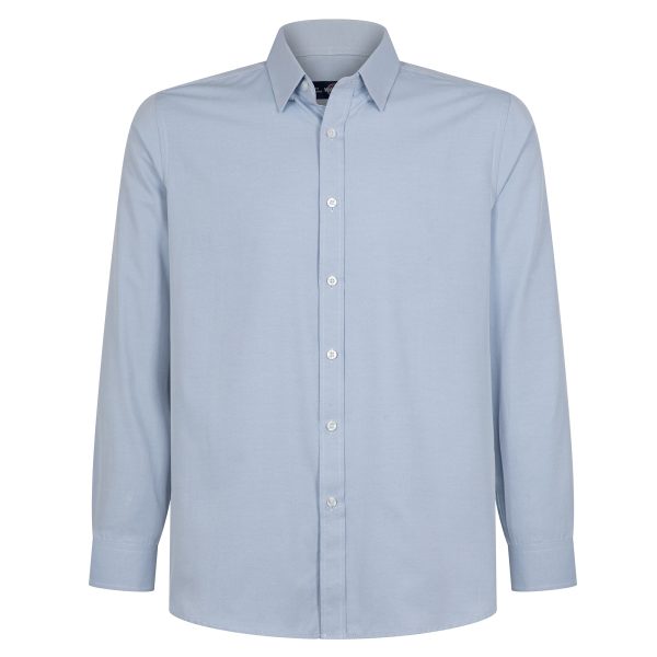 Camisa Oxford Light Manga Larga Hombre