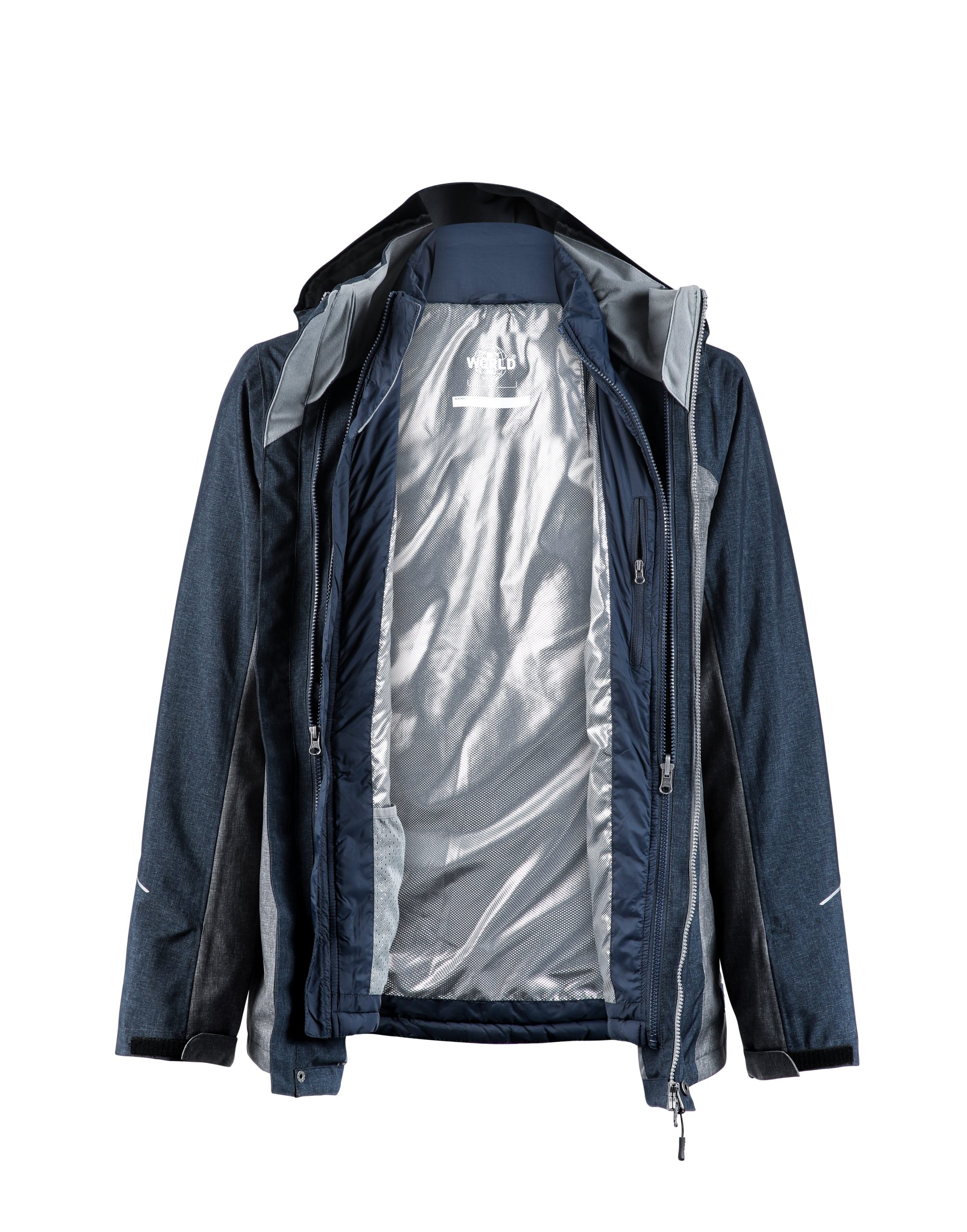 Parka 3 en 1 Desmontable Secuoya Manga Larga Hombre - Imagen 3