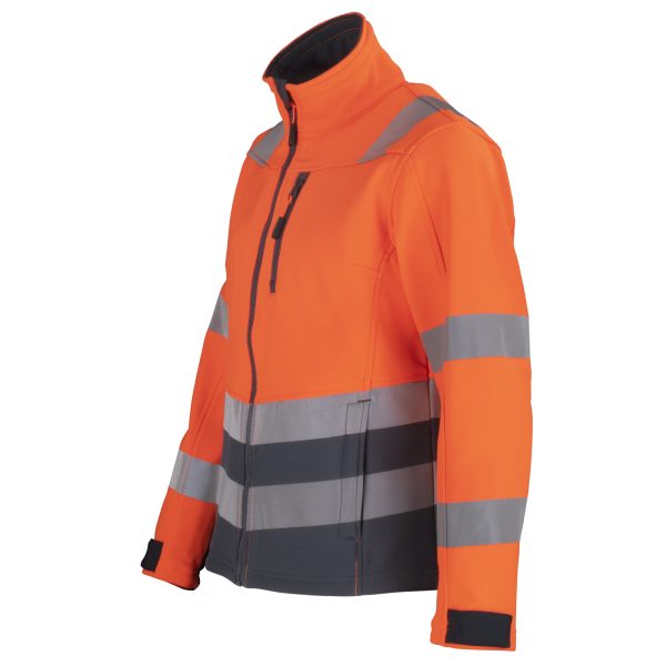 Chaqueta Softshell Hi-Vis Clase 2 Manga Larga Mujer - Imagen 2