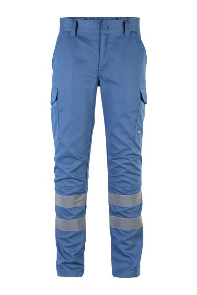 Pantalón Cargo Gabardina Con Cinta Hombre