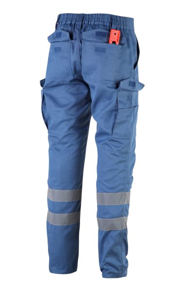 Pantalón Cargo Gabardina Con Cinta Hombre - Imagen 3