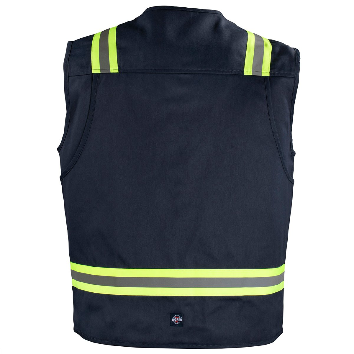 Chaleco Geólogo Gabardina Dual Hi-Vis Con Cinta Día y Noche Hombre - Imagen 3